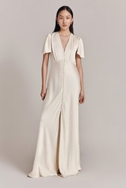 Delphine Satin Maxi Dress