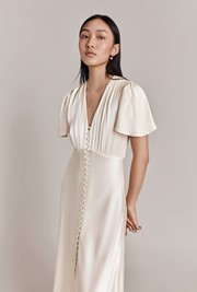 Delphine Satin Maxi Dress