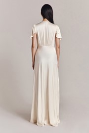 Delphine Satin Maxi Dress