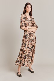 Dana Crepe Midi Dress