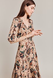Dana Crepe Midi Dress
