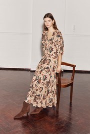 Dana Crepe Midi Dress
