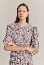 Maya Crepe Midi Dress