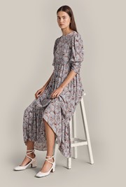 Maya Crepe Midi Dress