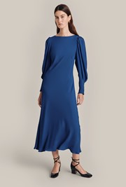 Stella Crepe Midi Dress