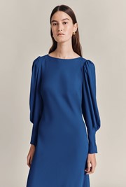 Stella Crepe Midi Dress