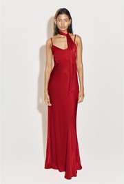 Winnie Satin Maxi Dress