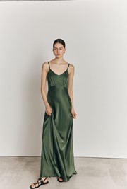 Winnie Satin Maxi Dress