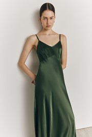 Winnie Satin Maxi Dress