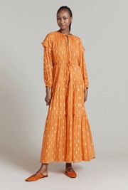 Camille Lurex Georgette Maxi Dress