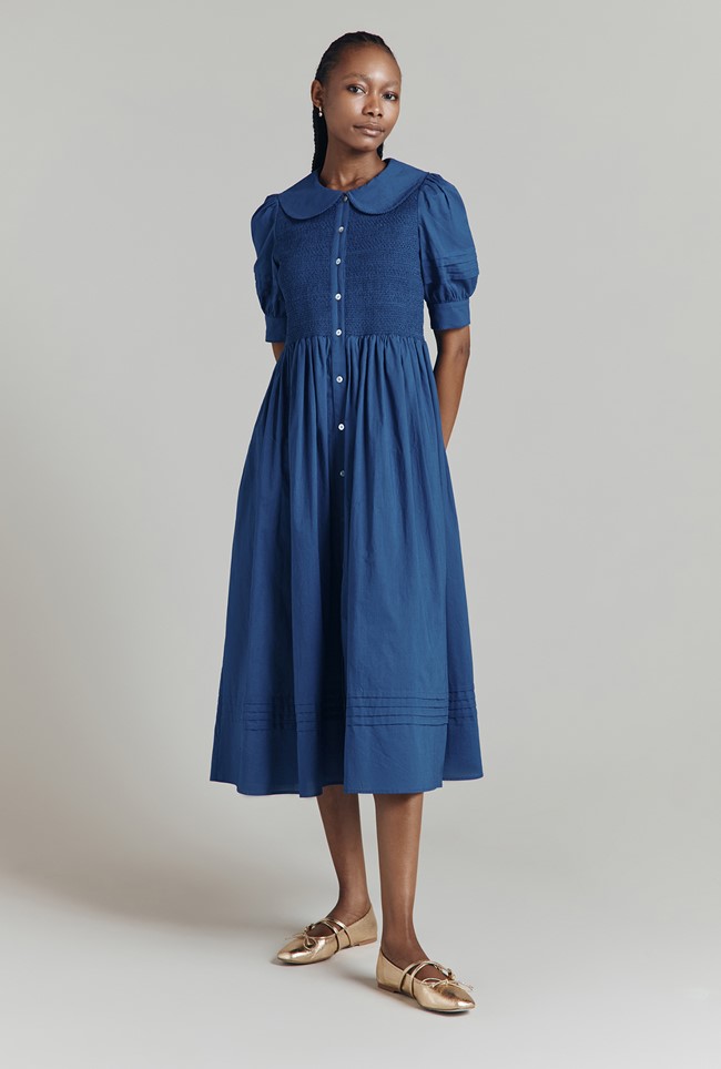 Madeleine Cotton Midi Dress