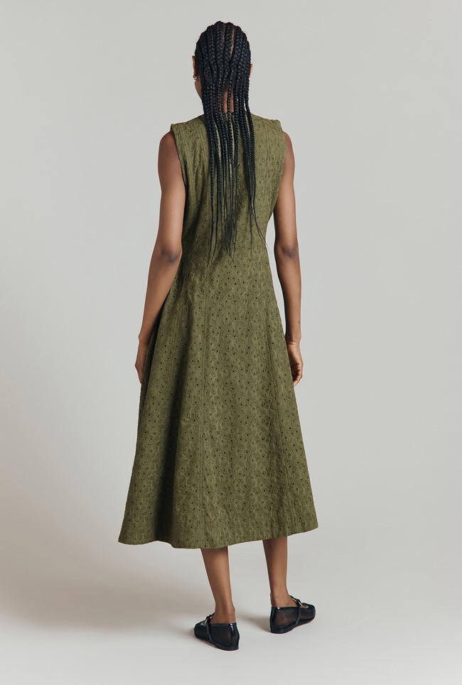 Aimee Cotton Midi Dress