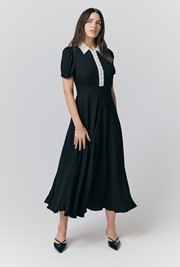 Bethan Crepe Midi Shirt Dress