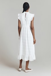 Monique Cotton Mix Midi Dress