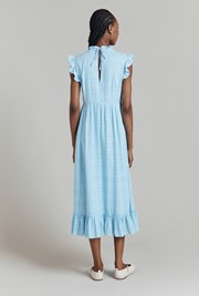 Monique Cotton Mix Midi Dress