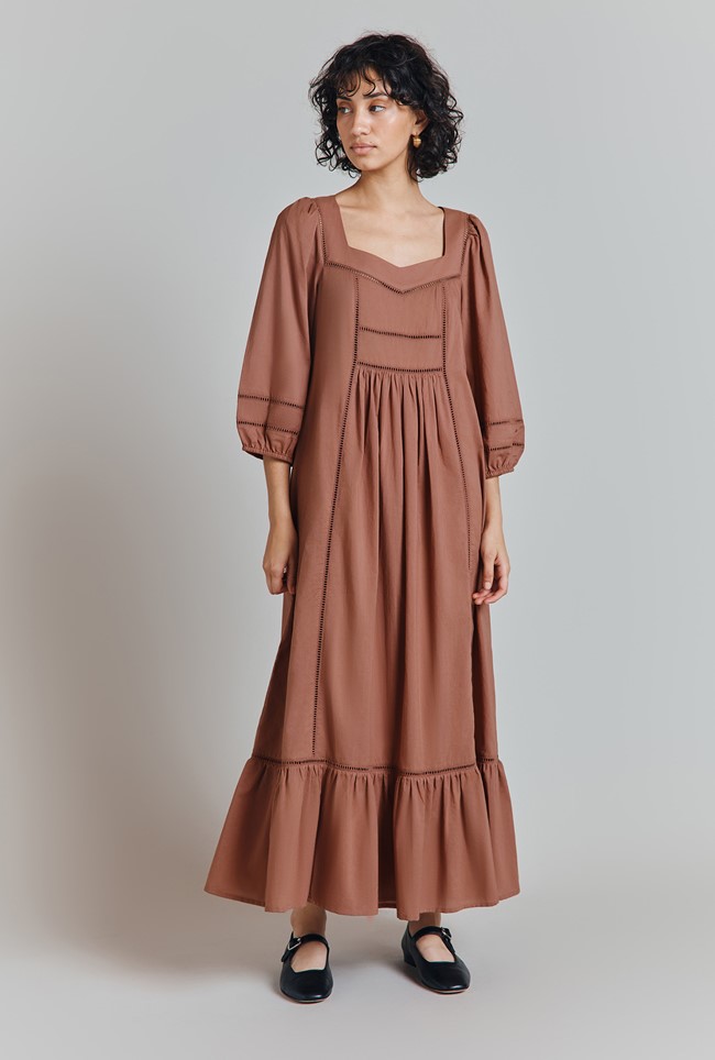 Elsie Cotton Maxi Dress