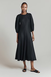 Bonnie Linen Midi Dress