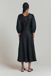 Bonnie Linen Midi Dress