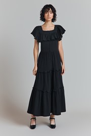 Alba Tiered  Midi Dress