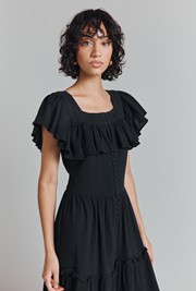 Alba Tiered  Midi Dress