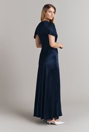 Delphine Satin Maxi Dress