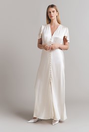 Delphine Satin Maxi Dress