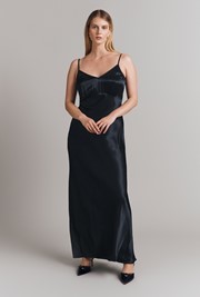 Winnie Satin Maxi Dress