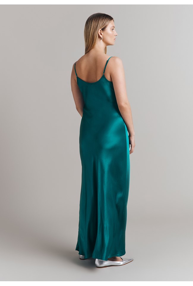 Winnie Satin Maxi Dress