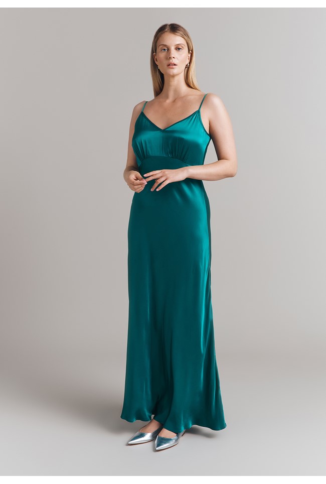 Winnie Satin Maxi Dress