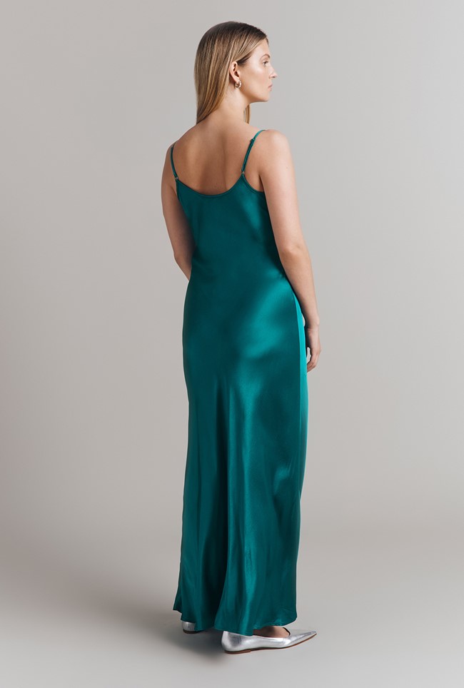 Winnie Satin Maxi Dress