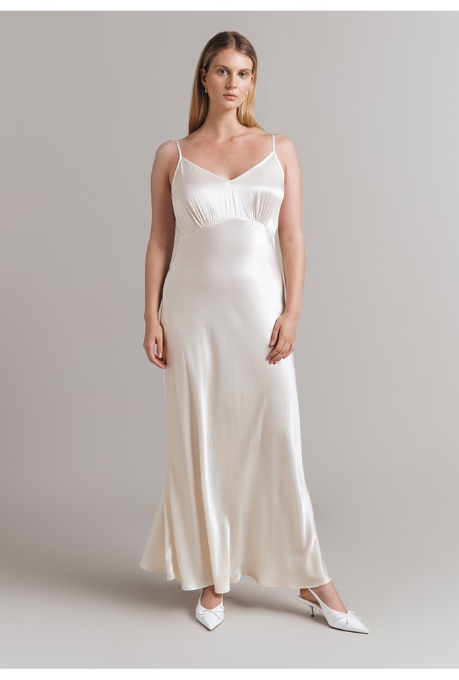 Winnie Satin Maxi Dress