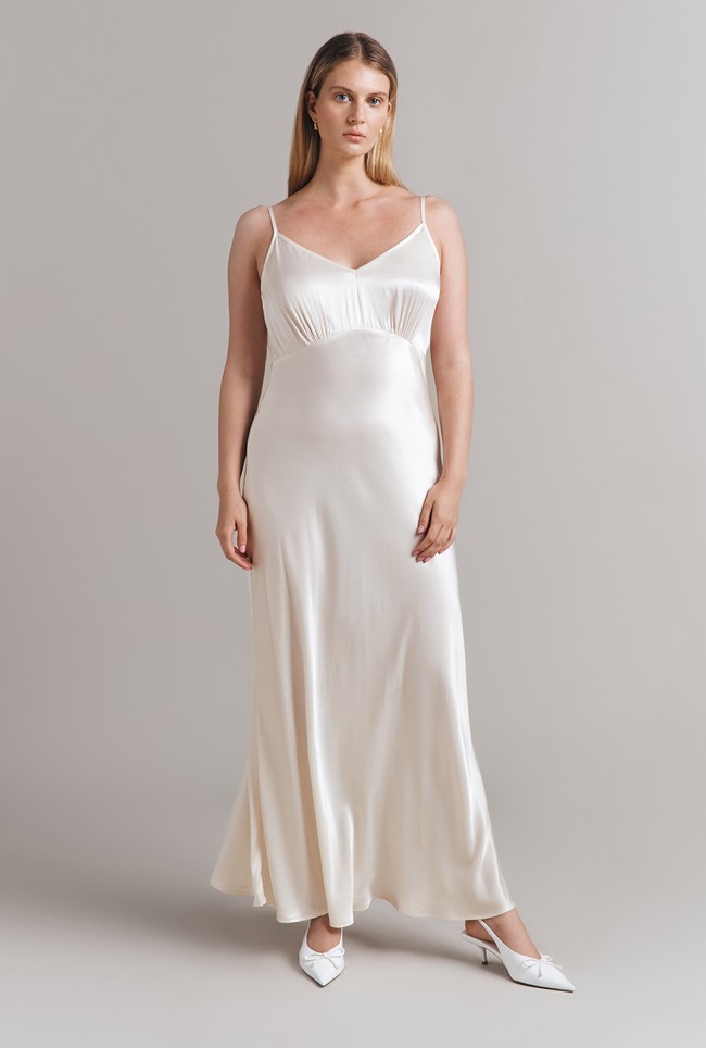 Winnie Satin Maxi Dress