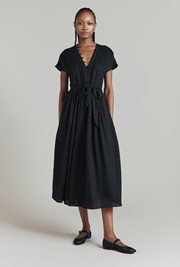 Danielle Linen Midi Dress