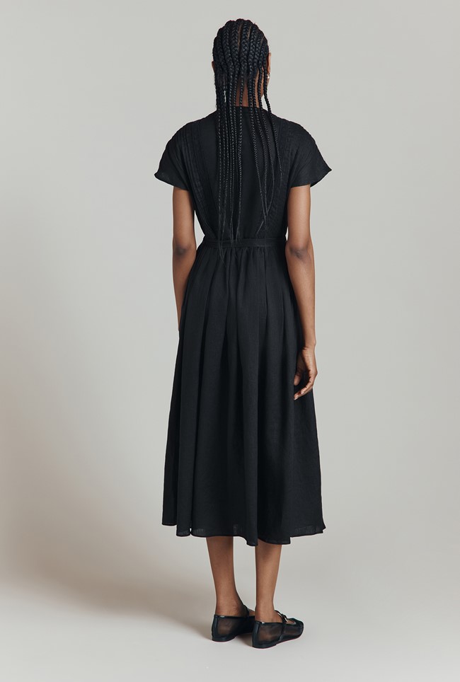 Danielle Linen Midi Dress