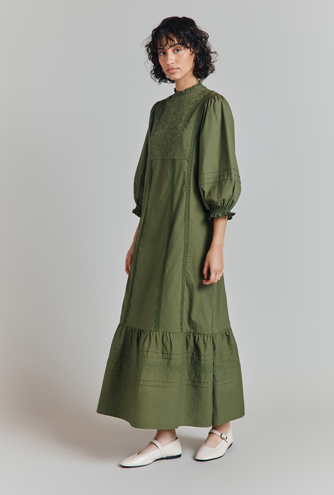 Frances Cotton Midi Dress