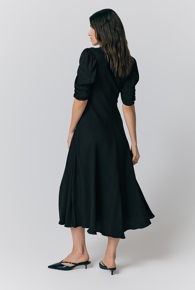 Madi Crepe Midi Dress