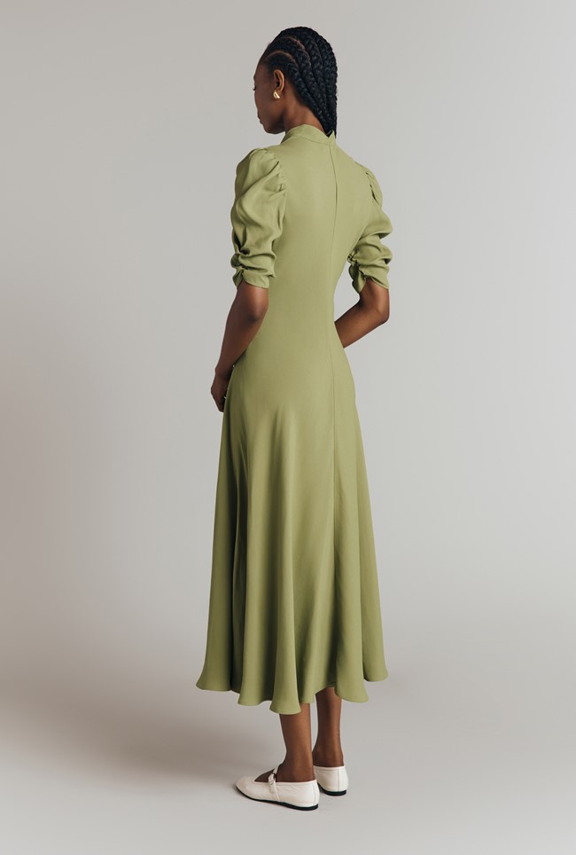 Madi Crepe Midi Dress