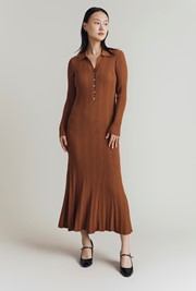 Fern Ribbed Knit Dress