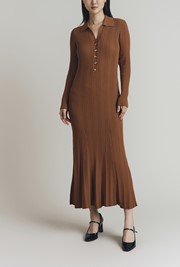 Fern Ribbed Knit Dress