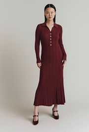 Fern Ribbed Knit Dress