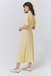 Wilma Crepe Midi Tea Dress