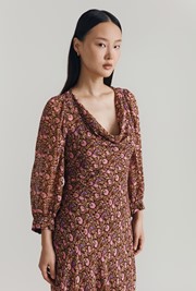 Talulah Floral Bias Cut Dress