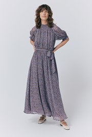 Effie Georgette Ditsy Midi Dress