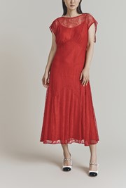 Aletta Lace Midi Dress