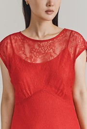 Aletta Lace Midi Dress