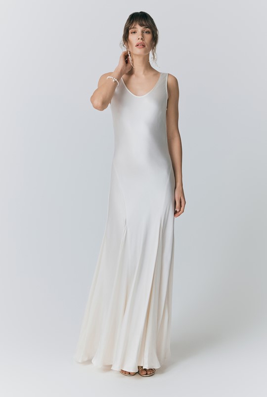 Willow Satin Maxi Dress