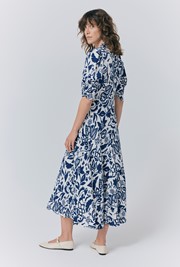 Madi Crepe Floral Midi Dress