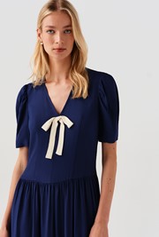 Peony Crepe Midi Dress 