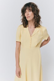 Blair Crepe Midi Tea Dress