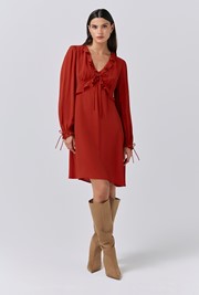 Billie Crepe Short Dress